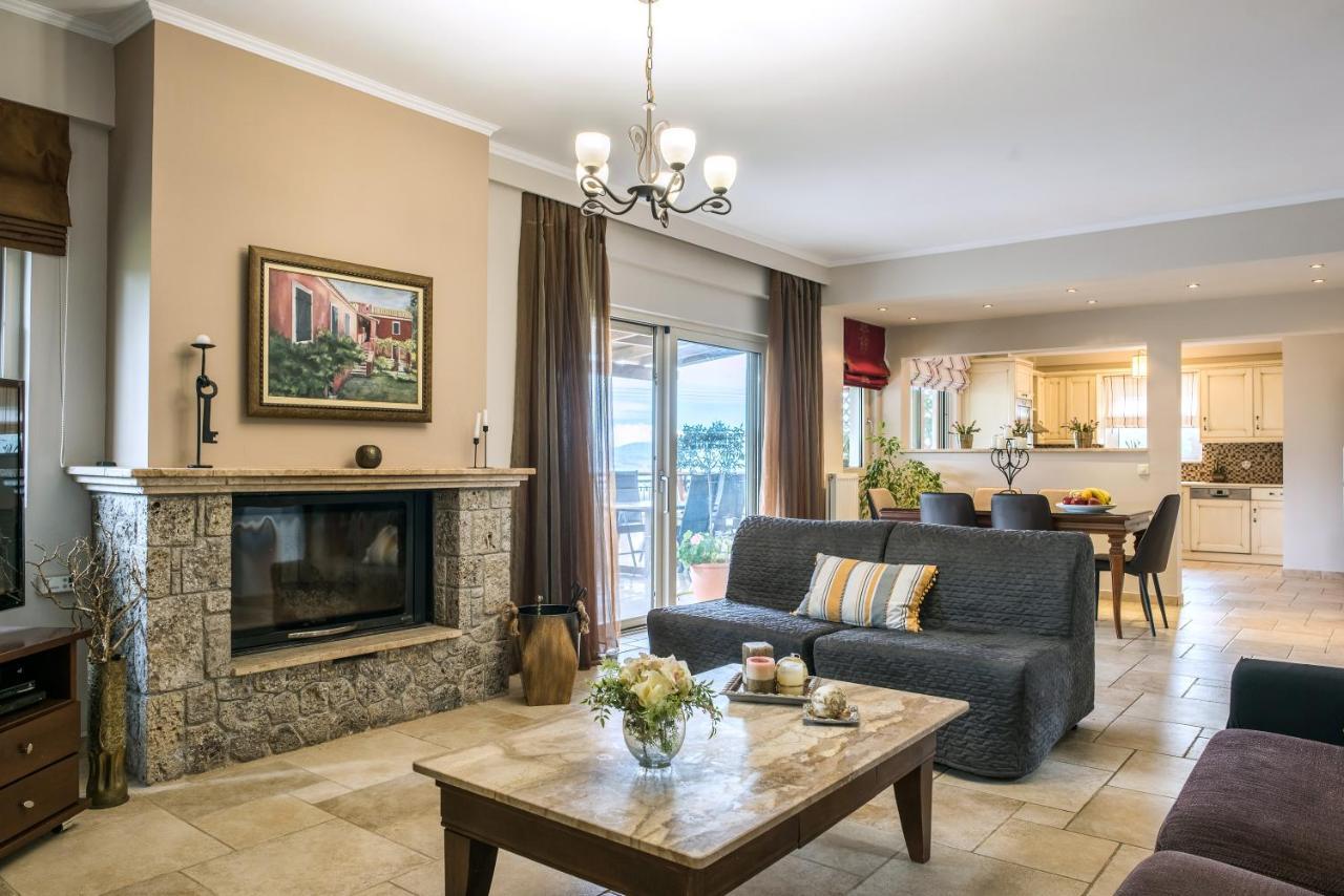 Ionian Sea View Villa By Whitedreamvillas Kato Korakiana Exteriér fotografie