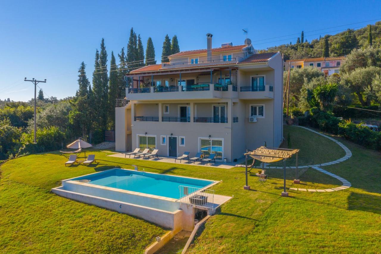 Ionian Sea View Villa By Whitedreamvillas Kato Korakiana Exteriér fotografie