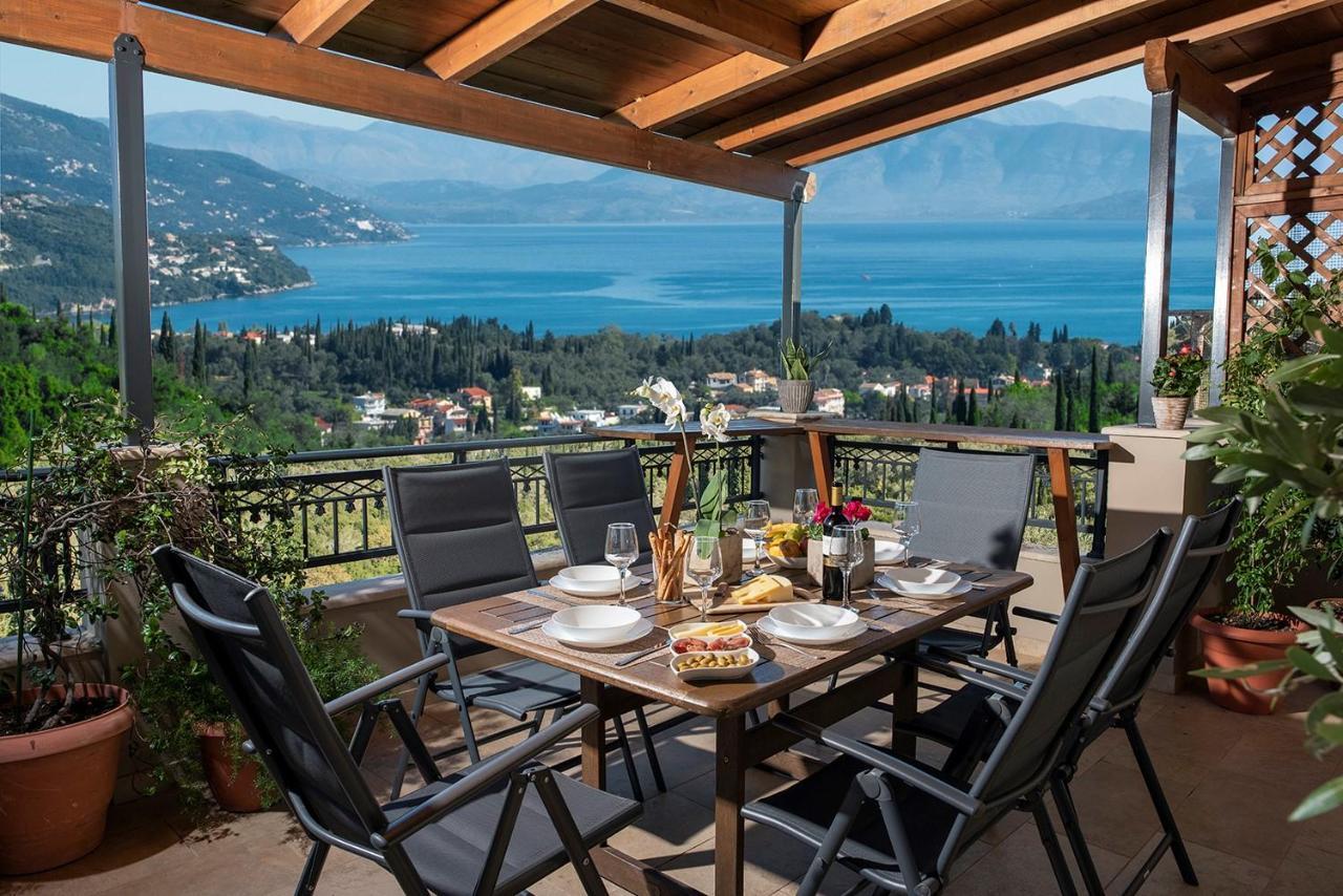 Ionian Sea View Villa By Whitedreamvillas Kato Korakiana Exteriér fotografie